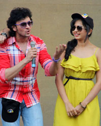 Himansh Kohli, Dev Sharma, Rakul Preet Singh and Shreyas Pardiwalla at Yaariyan Movie Promotion