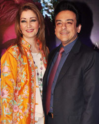 Roya Faryabi and Adnan Sami