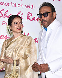 Rekha and Jackie Shroff