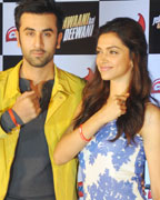 Deepika Padukone and Ranbir Kapoor