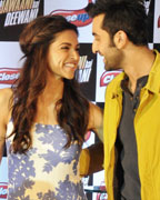 Deepika Padukone and Ranbir Kapoor