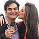 Arbaaz Khan and Neha Dhupia