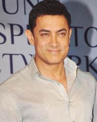 Aamir Khan and Aamir Khan along with Abhijit Pawar, MD Sakal Media Group