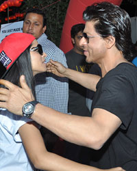 Lilly Singh aka and Shah Rukh Khan