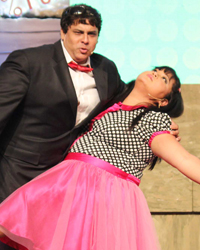 Cyrus Broacha and Bharti Singh