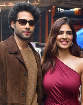 Siddhant Chaturvedi and Malavika Mohanan