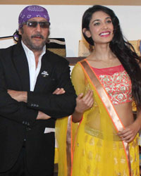 Jackie Shroff and Sarah Jane Dias at Zanaaya Couture Store Launch