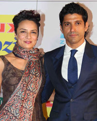 Adhuna Akhtar and Farhan Akhtar