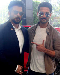 Anil Kapoor and Shahid Kapoor