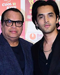 Ramesh Taurani with his son