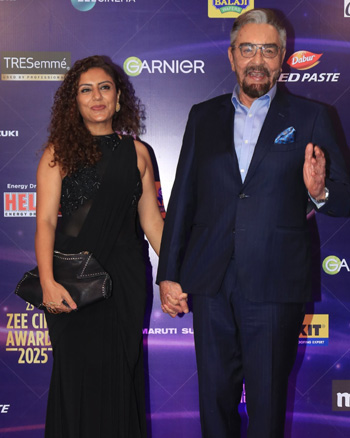 Parveen Dusanj and Kabir Bedi
