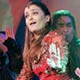 Aishwarya Rai performs with dancers on stage during the Zee Cine Awards 2005 at the ExCeL Exhibition Centre in London.