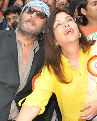 Jackie Shroff and Zeenat Aman