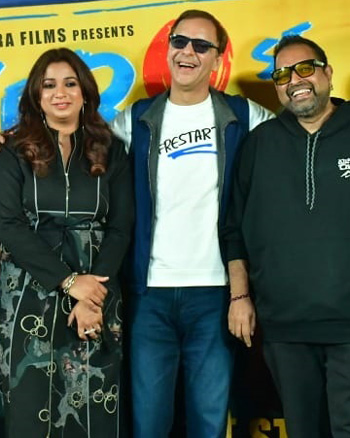 Shantanu Moitra, Shreya Ghoshal, Vidhu Vinod Chopra, Shankar Mahadevan, Shaan