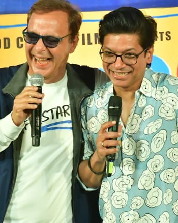 Vidhu Vinod Chopra and Shaan