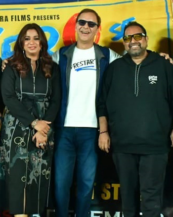 Shantanu Moitra, Shreya Ghoshal, Vidhu Vinod Chopra, Shankar Mahadevan, Shaan