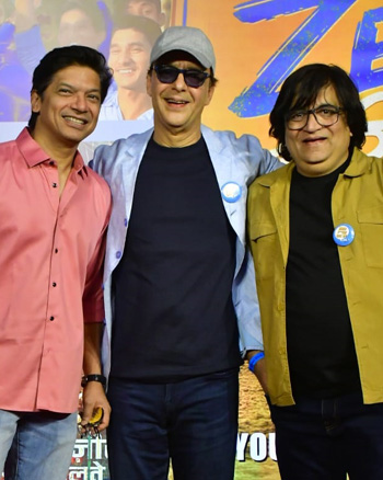 Shaan, Vidhu Vinod Chopra and Swanand Kirkire