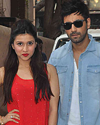 Mannara and Karanvir Sharma