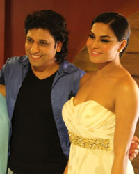 Rajan Verma and  Veena Malik