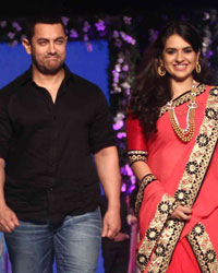 Aamir Khan and Shaina NC