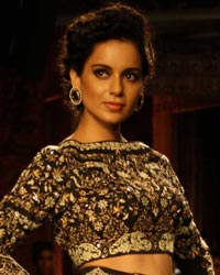 Kangana Ranaut at Anju Modi Show at ICW 2014