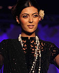 Parvathi Melton at Bridal Fashion Week 2012