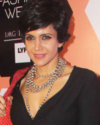 Mandira Bedi at Celebrities at Lakme Fashion Week 2016