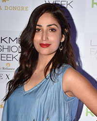 Yami Gautam at Celebs at Lakme Fashion Week 2018