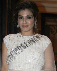 Raveena Tandon at Guests at AIFW 2015