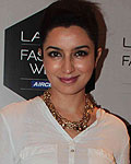 Tisca Chopra at Guests at LFW Winter-Festive 2012