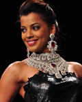 Mugdha Godse at India International Jewellery Week 2012