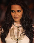 Neha Dhupia at India International Jewellery Week 2012