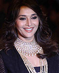 Madhuri Dixit at India International Jewellery Week 2012