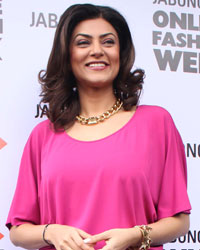 Sushmita Sen at Jabong Online Fashion Week Announcement