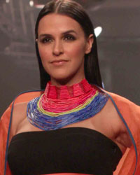 Neha Dhupia at Jabong Online Fashion Week Season 2