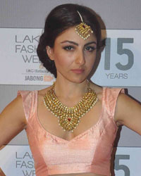 Soha Ali Khan at LFW WF 2015 Designer Sponsor Press Meet