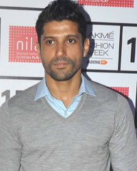 Farhan Akhtar at Lakme Fashion Week 2015