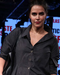 Neha Dhupia at Lakme Fashion Week Winter Festive 2017