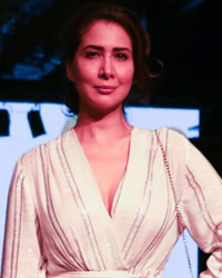 Kim Sharma at Lakme Fashion Week Winter Festive 2017