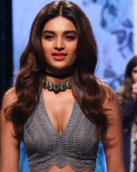 Nidhhi Agerwal at Lakme Fashion Week Winter Festive 2017