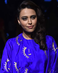 Swara Bhaskar at Lakme Fashion Week Winter Festive 2017