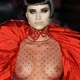 A model wears a creation by designer Andres Sarda during the Pasarela Cibeles Autumn/Winter 09/10 show at Madrid Fashion Week