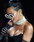 Rihanna performs during the Victoria's Secret Fashion Show in New York