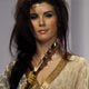 A model presents a creation from Indian designer Kavita Bhartia`s Spring/Summer 2009 collection