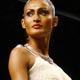 A model presents a creation from Indian designer Urvashi Kaur`s Spring/Summer 2009 collection at the Wills Lifestyle India Fashion Week in New Delhi