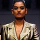A Model presents a creation from Surily`s Autumn/Winter 2008 collection at the Wills Lifestyle India Fashion Week