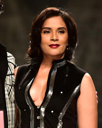 Fashion designer Rohit Kamra and Richa Chadda