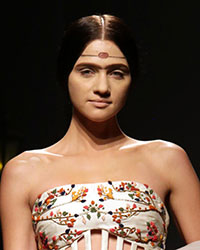 Fashion Designer Saman Chauhan's show at Amazon India Fashion Week Spring Summer 2018