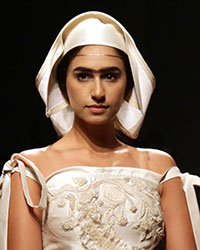 Fashion Designer Saman Chauhan's show at Amazon India Fashion Week Spring Summer 2018