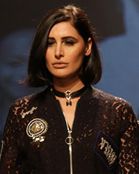 Nargis Fakhri walks the runway at the Unleashed show